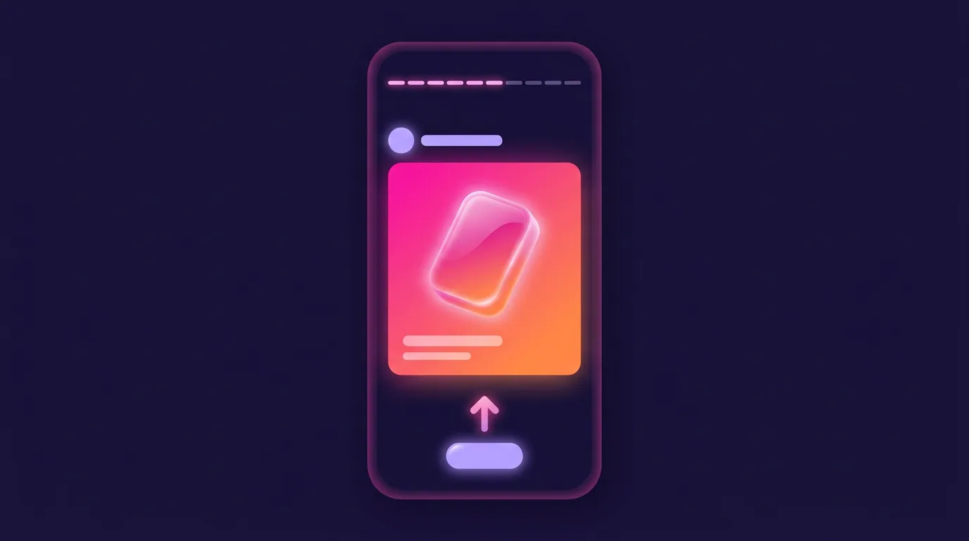 AI ads for Facebook and Instagram in the Stories placement